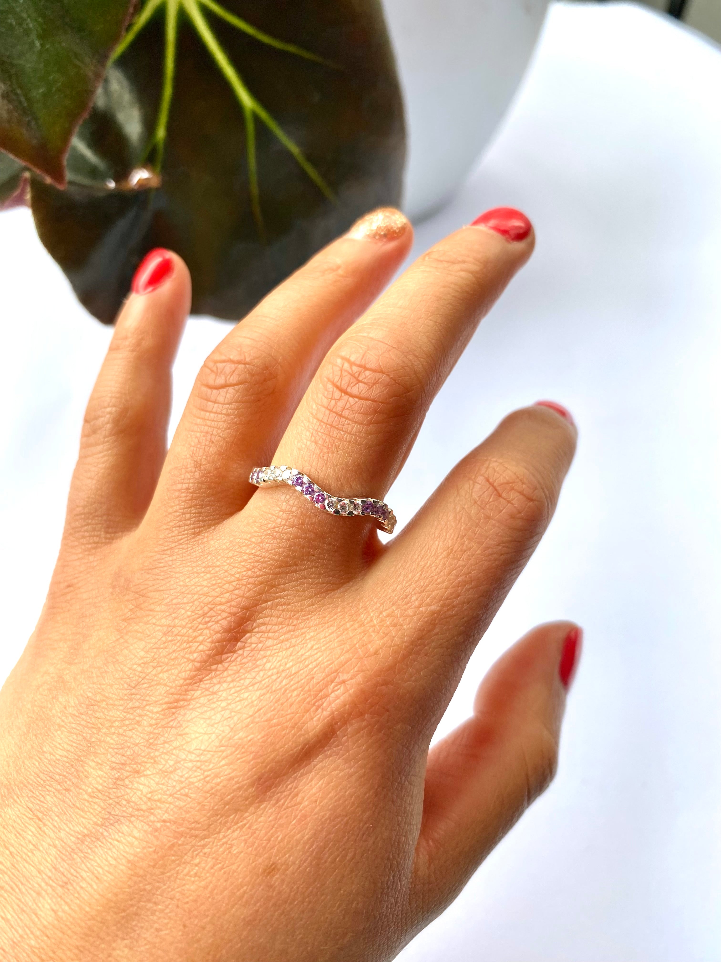 Anillo circones talla #18