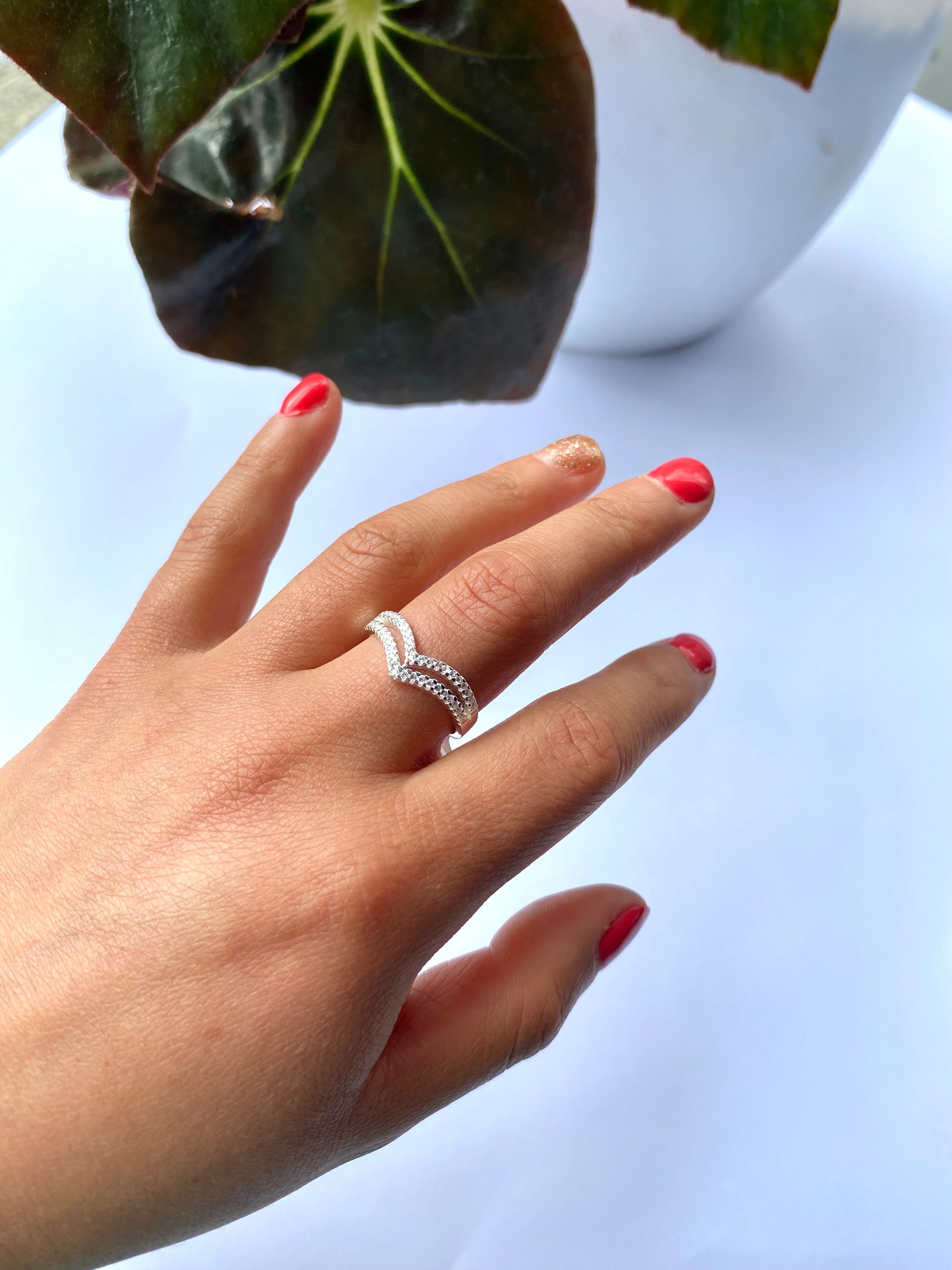 Anillo circones talla #17