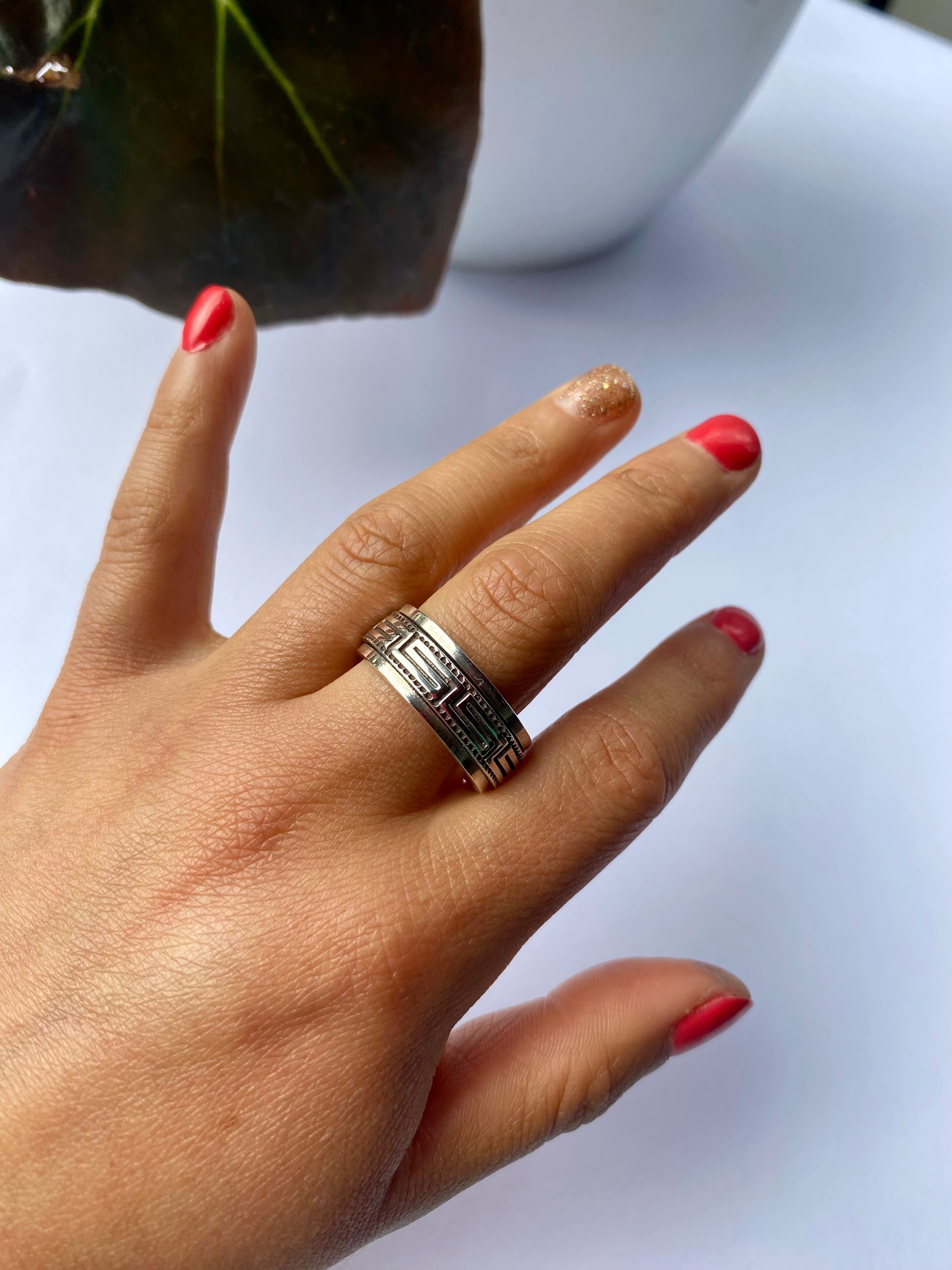 Anillo antiestrés talla #24