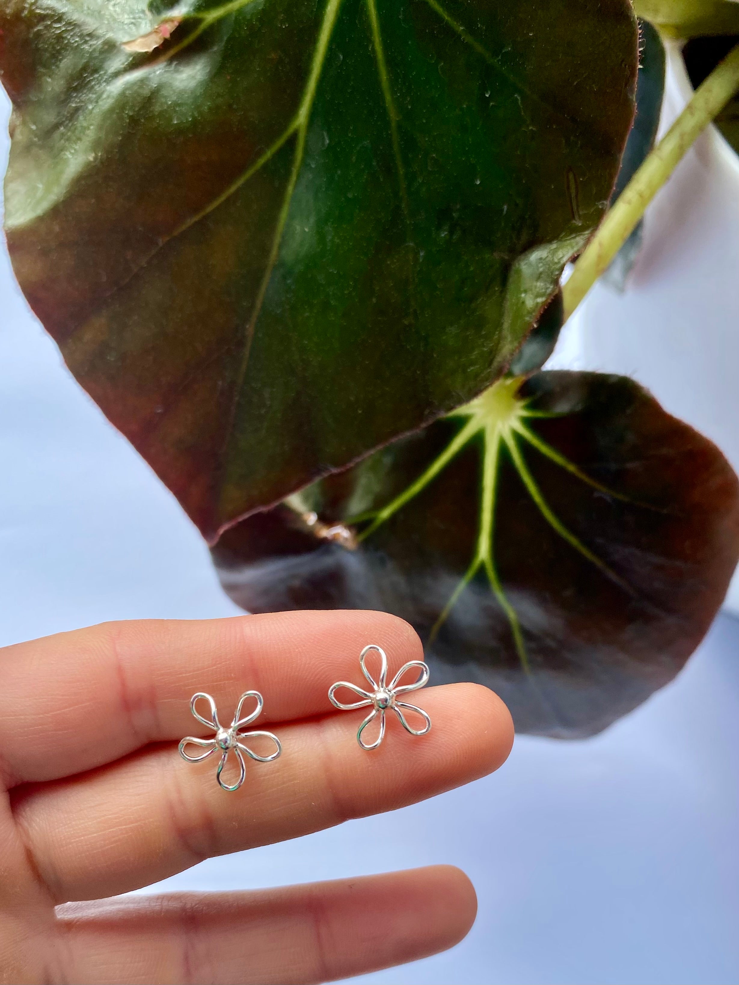 Aros apegados flor