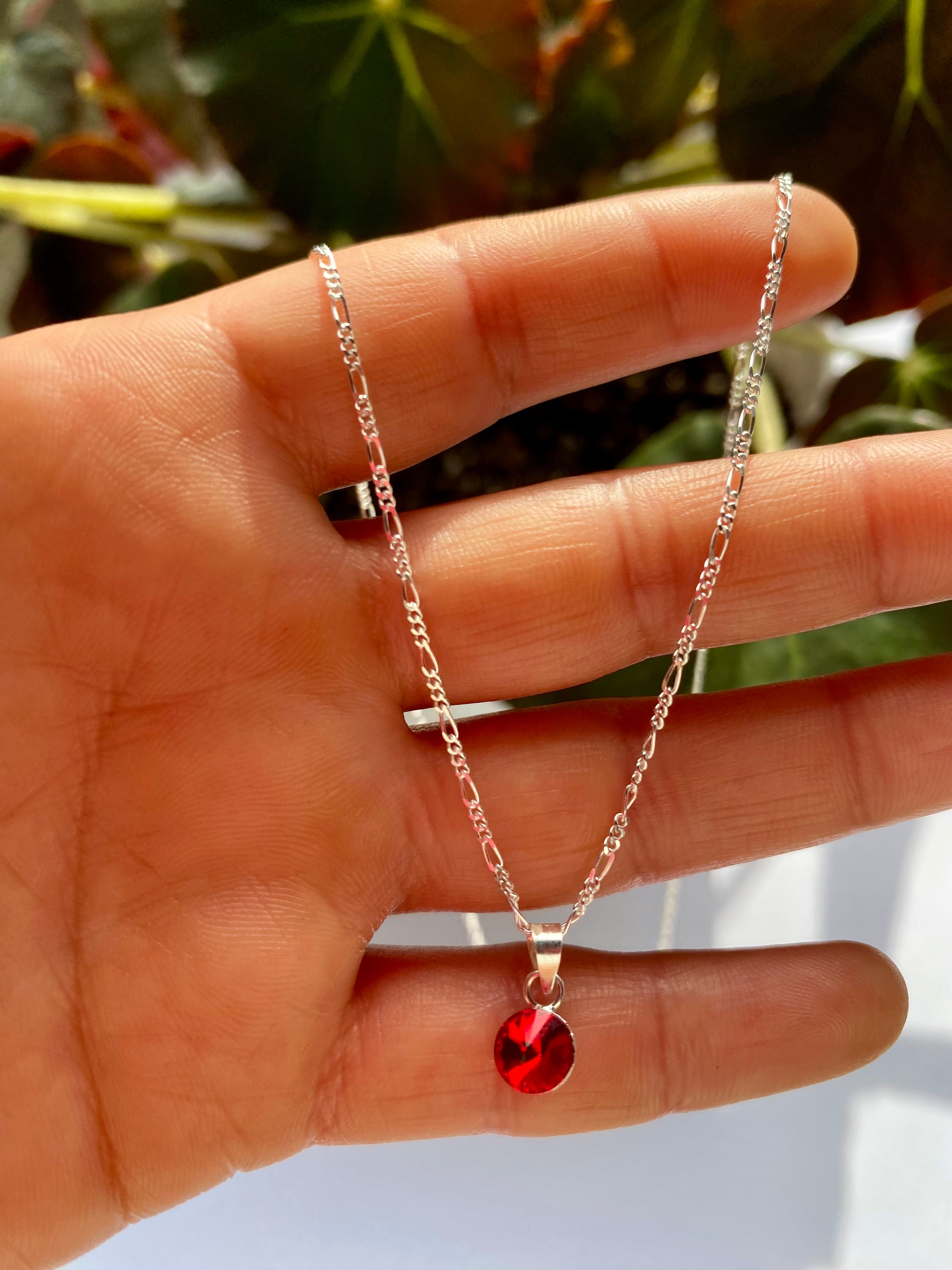 Collar punto de luz rojo 50cm